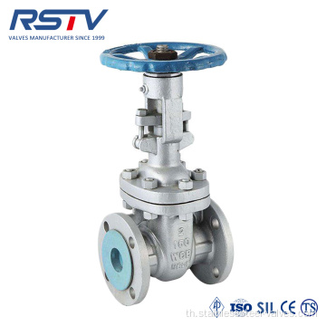 เหล็กกล้าคาร์บอนที่เพิ่มขึ้น Stem Flanged API600 Gate Valve